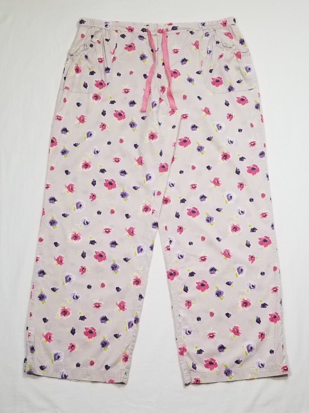 VICTORIA'S SECRET Pajama Pants Floral Glitter 7131E1MD